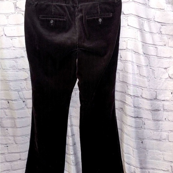 J. Crew Pants - J. Crew Black Corduroy Pants Trouser Wide Leg Low Fit Size 10 Minimalist Classic